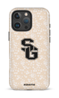 iPhone 16 Pro Max Impact Case Posy Beige x Dragons -