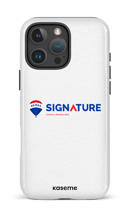 iPhone 16 Pro Max Impact Case Remax Signature Blanc -