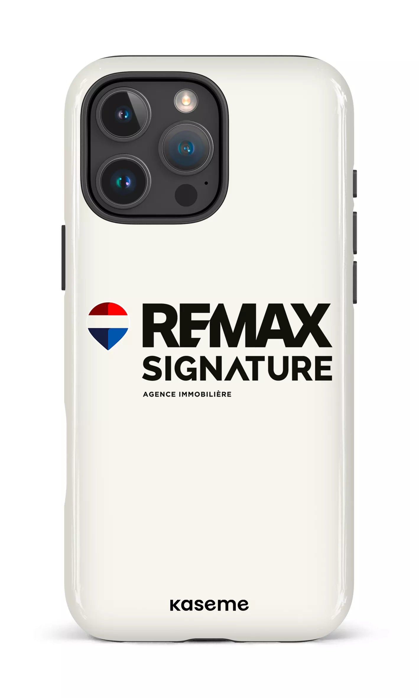 iPhone 16 Pro Max Impact Case Remax Signature Crème -