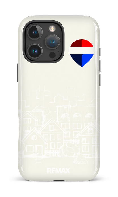 iPhone 16 Pro Max Impact Case Remax Sketch Beige -