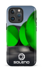 iPhone 16 Pro Max Impact Case Soleno gros tuyaux vert -