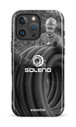 iPhone 16 Pro Max Impact Case Soleno tuyau N&B -