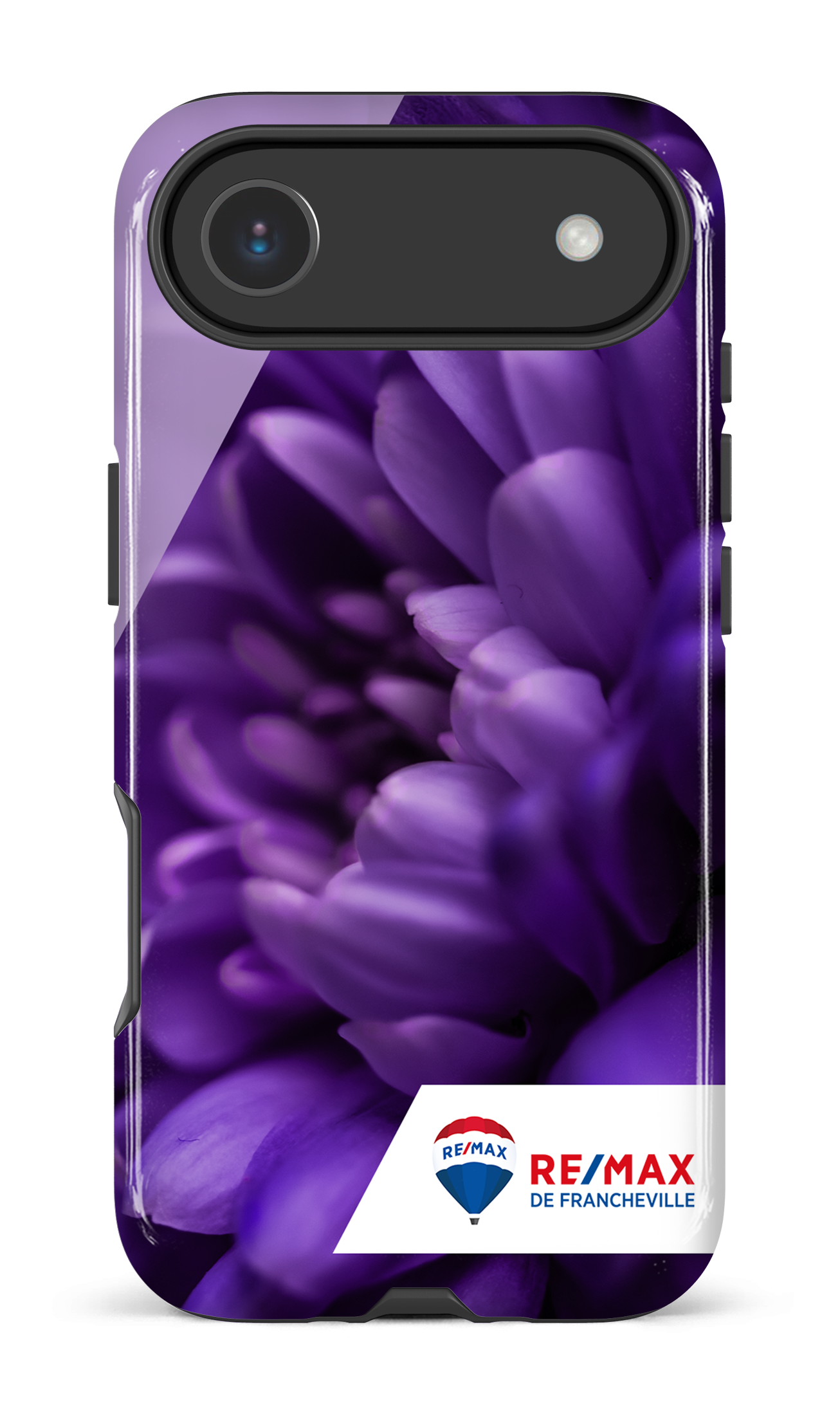 iPhone 17 Air Impact Case Fleur gros plan de Francheville -
