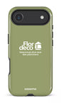 iPhone 17 Air Impact Case Flordeco logo Sauge -