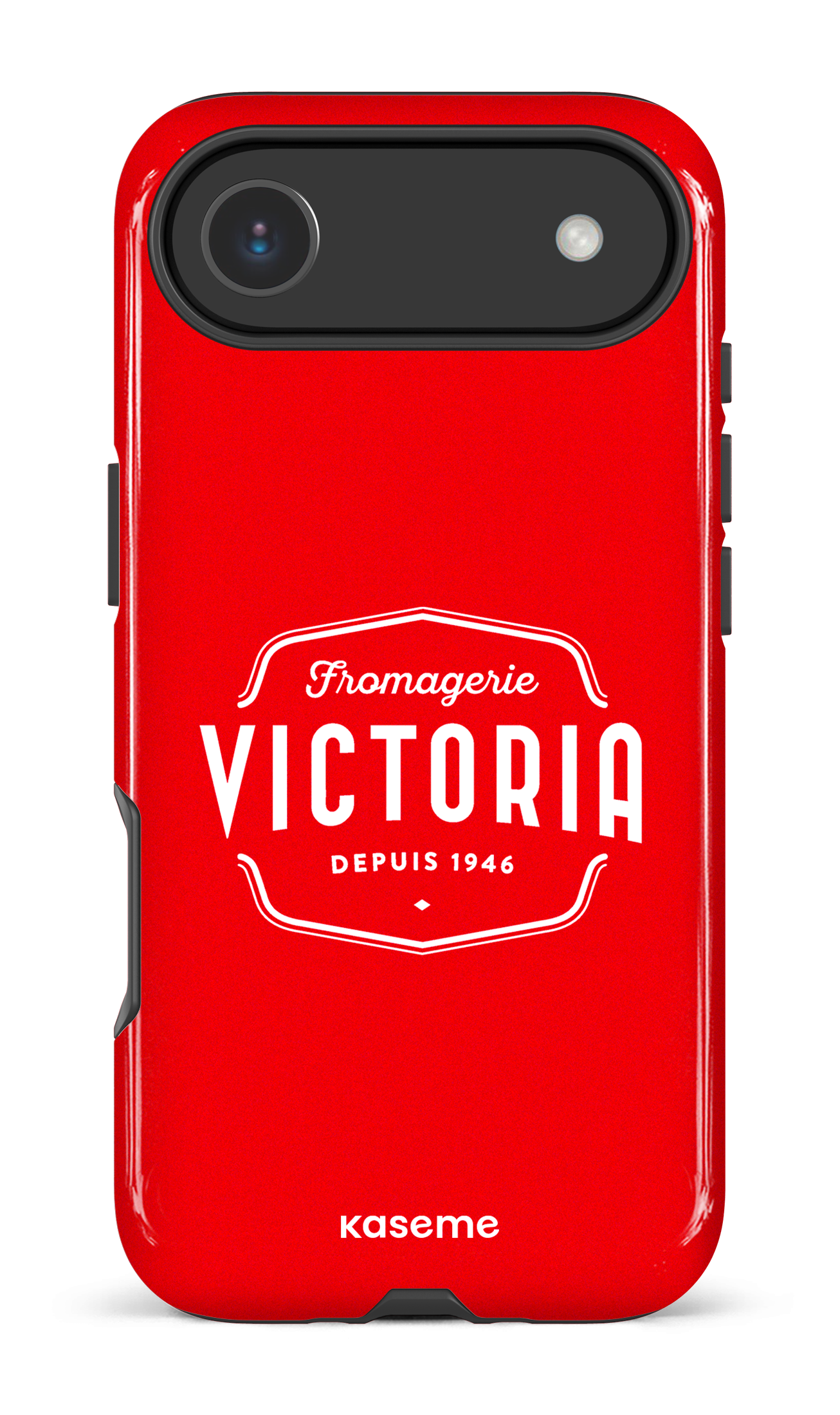 iPhone 17 Air Impact Case Fromagerie Victoria Rouge -