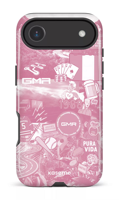 iPhone 17 Air Impact Case GMR Collage Rose -