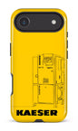 iPhone 17 Air Impact Case Kaeser - The Golden Blueprint -