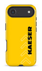 iPhone 17 Air Impact Case Kaeser Flèches Jaune -