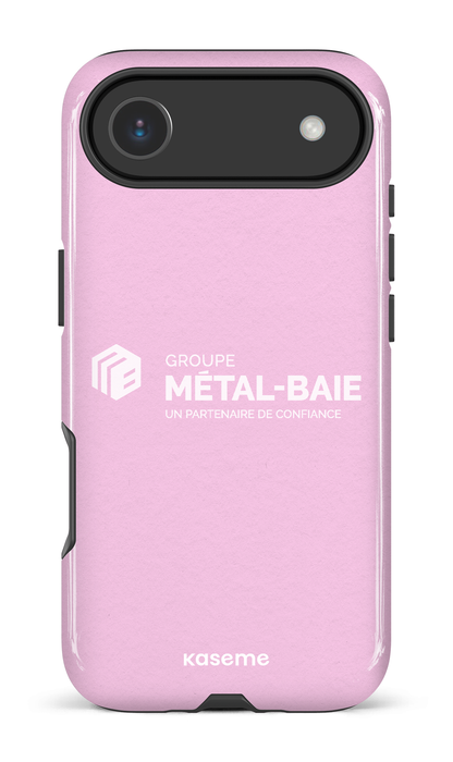 iPhone 17 Air Impact Case Métal-Baie Rose -