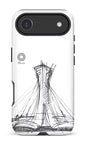 iPhone 17 Air Impact Case Parc Olympique - Croquis Blanc -