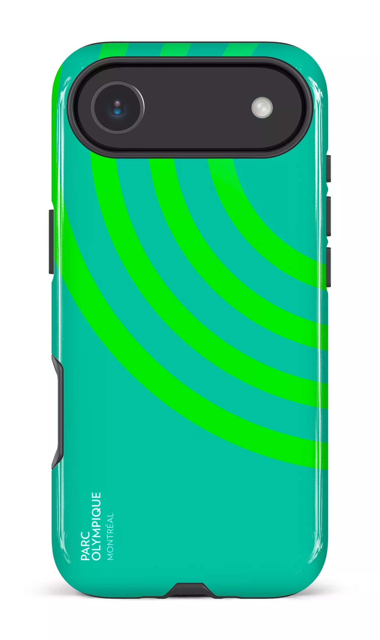 iPhone 17 Air Impact Case Parc Olympique - Logo Vert -