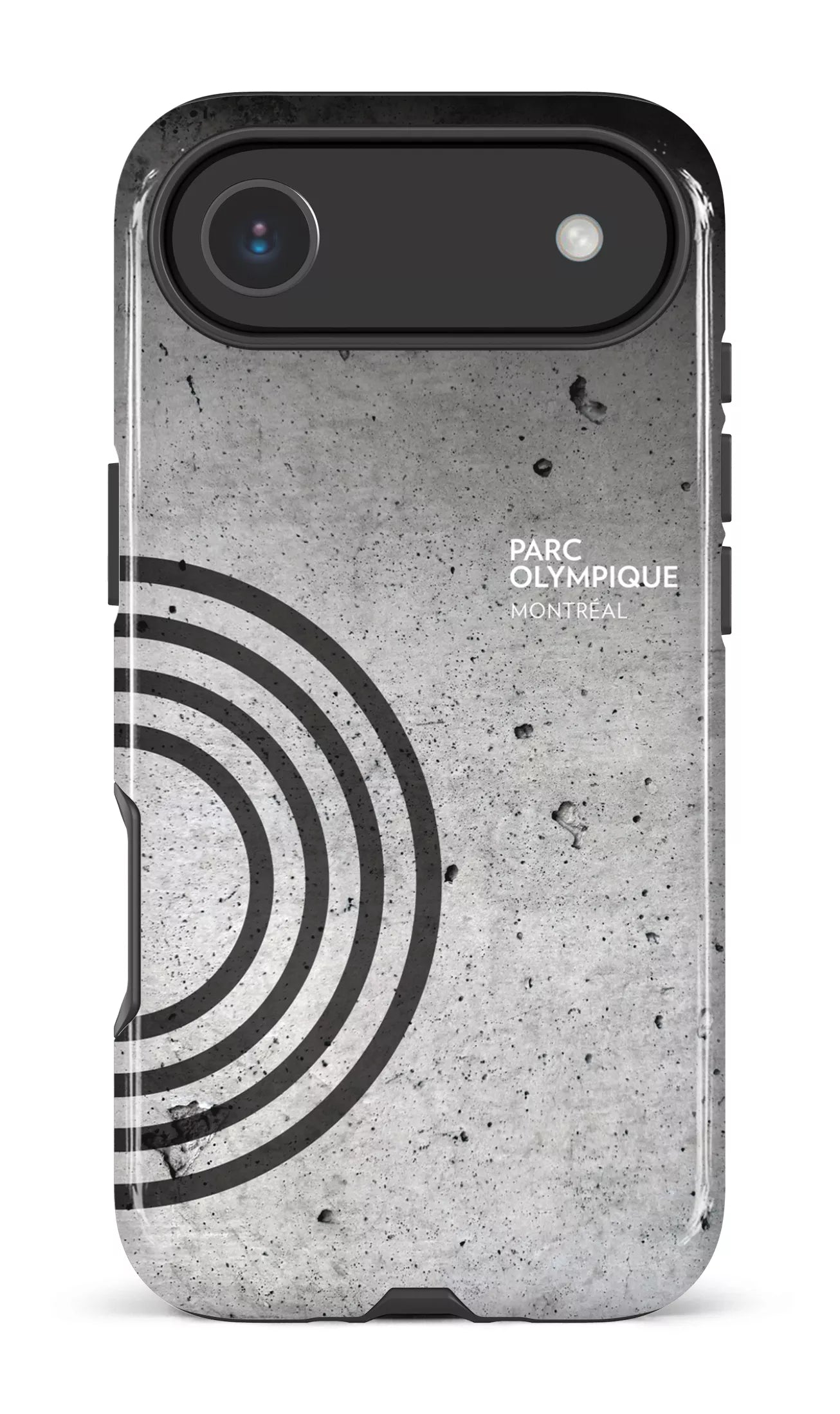 iPhone 17 Air Impact Case Parc Olympique - Texture Béton -