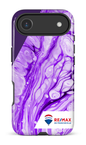 iPhone 17 Air Impact Case Peinture marbrée claire violette de Francheville -