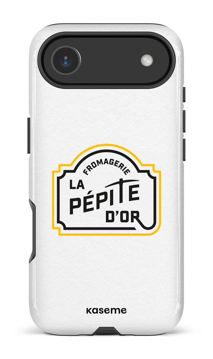 iPhone 17 Air Impact Case Pépite Blanc -