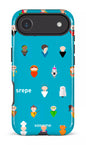 iPhone 17 Air Impact Case Personnages Turquoise -