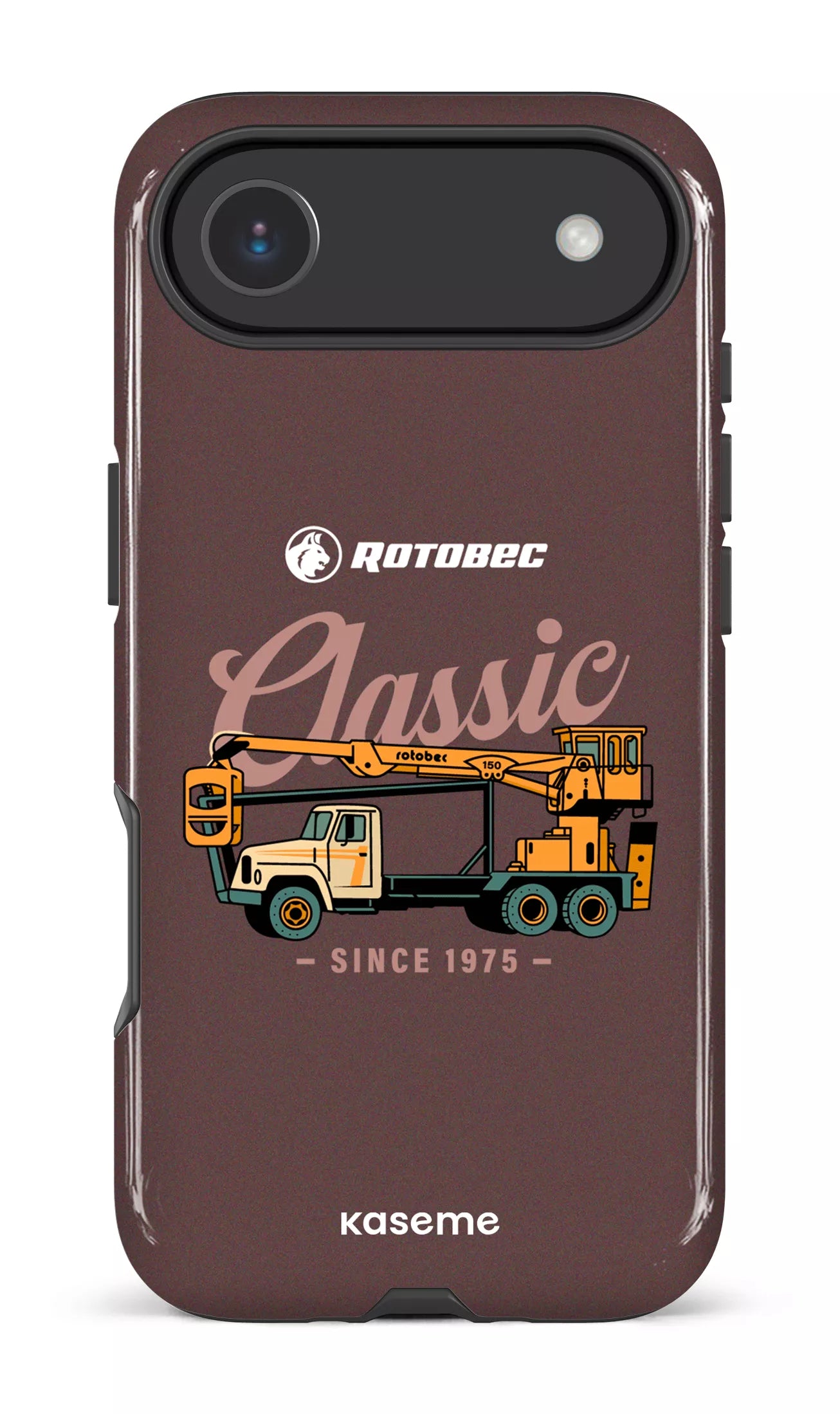 iPhone 17 Air Impact Case Rotobec Brun "Classic" -