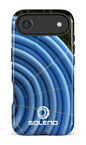 iPhone 17 Air Impact Case Soleno tuyau bleu -