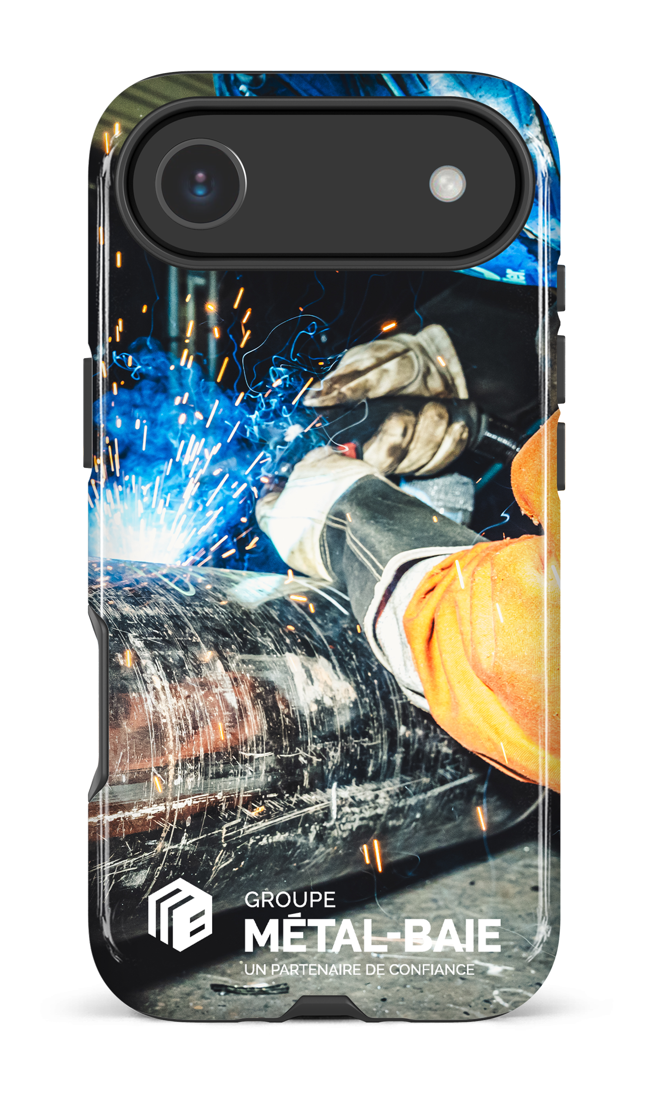 iPhone 17 Air Impact Case Soudure par Métal-Baie -