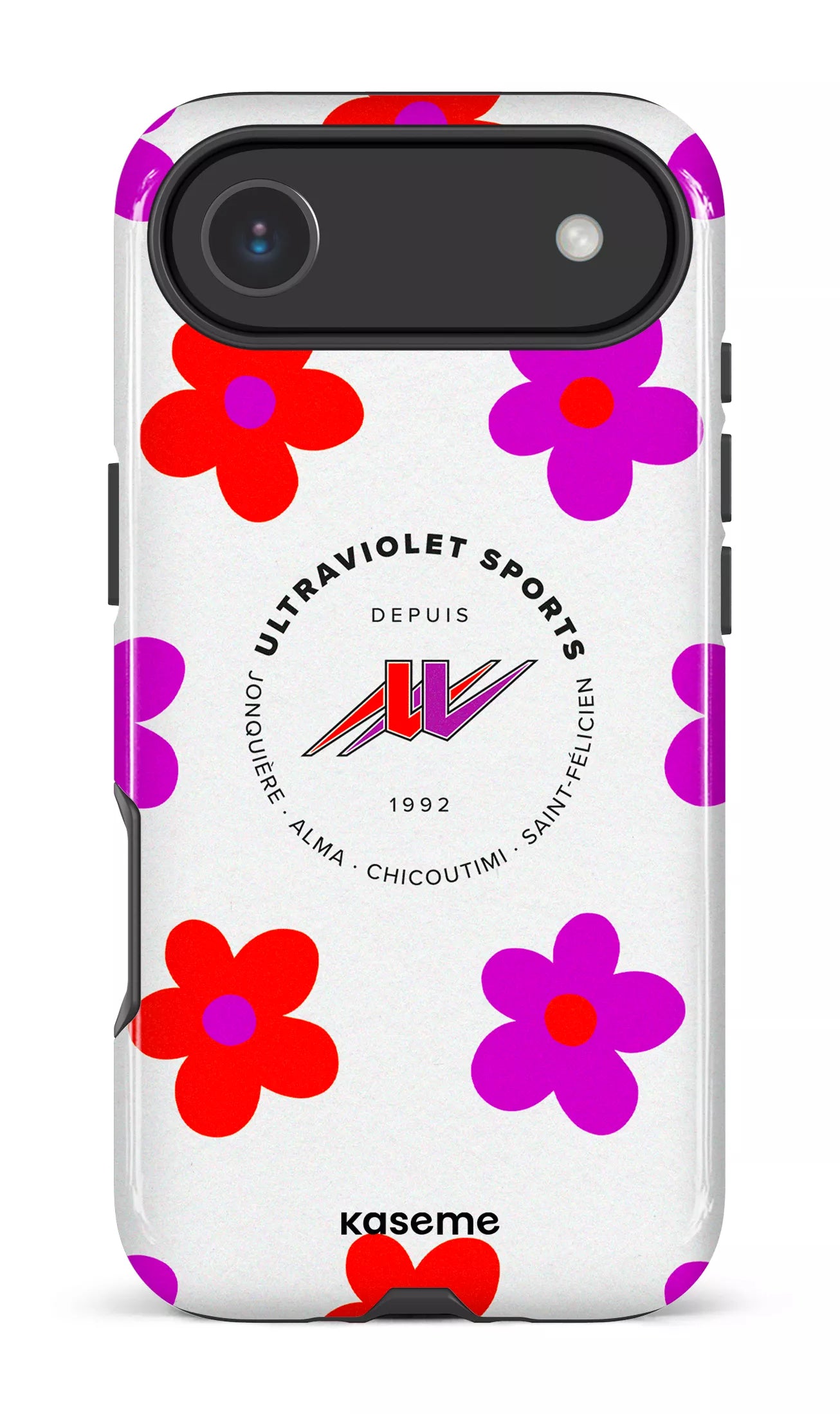 iPhone 17 Air Impact Case UltraViolet Fleurs -