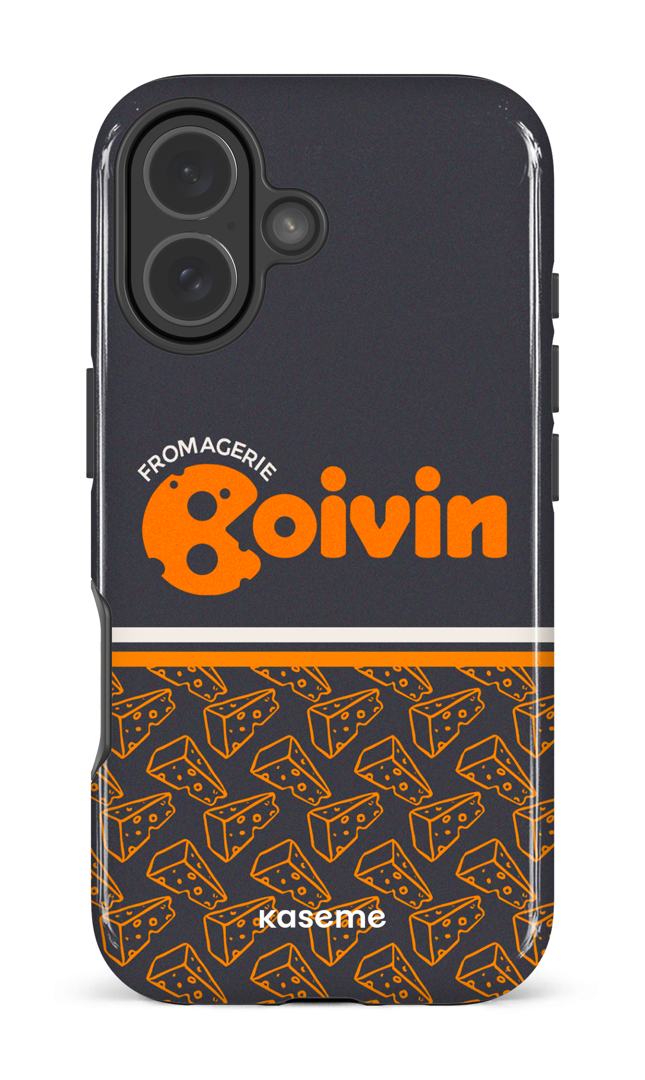 iPhone 17 Impact Case Boivin Gris x Fromages -