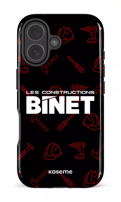 iPhone 17 Impact Case Constructions Binet Noir -