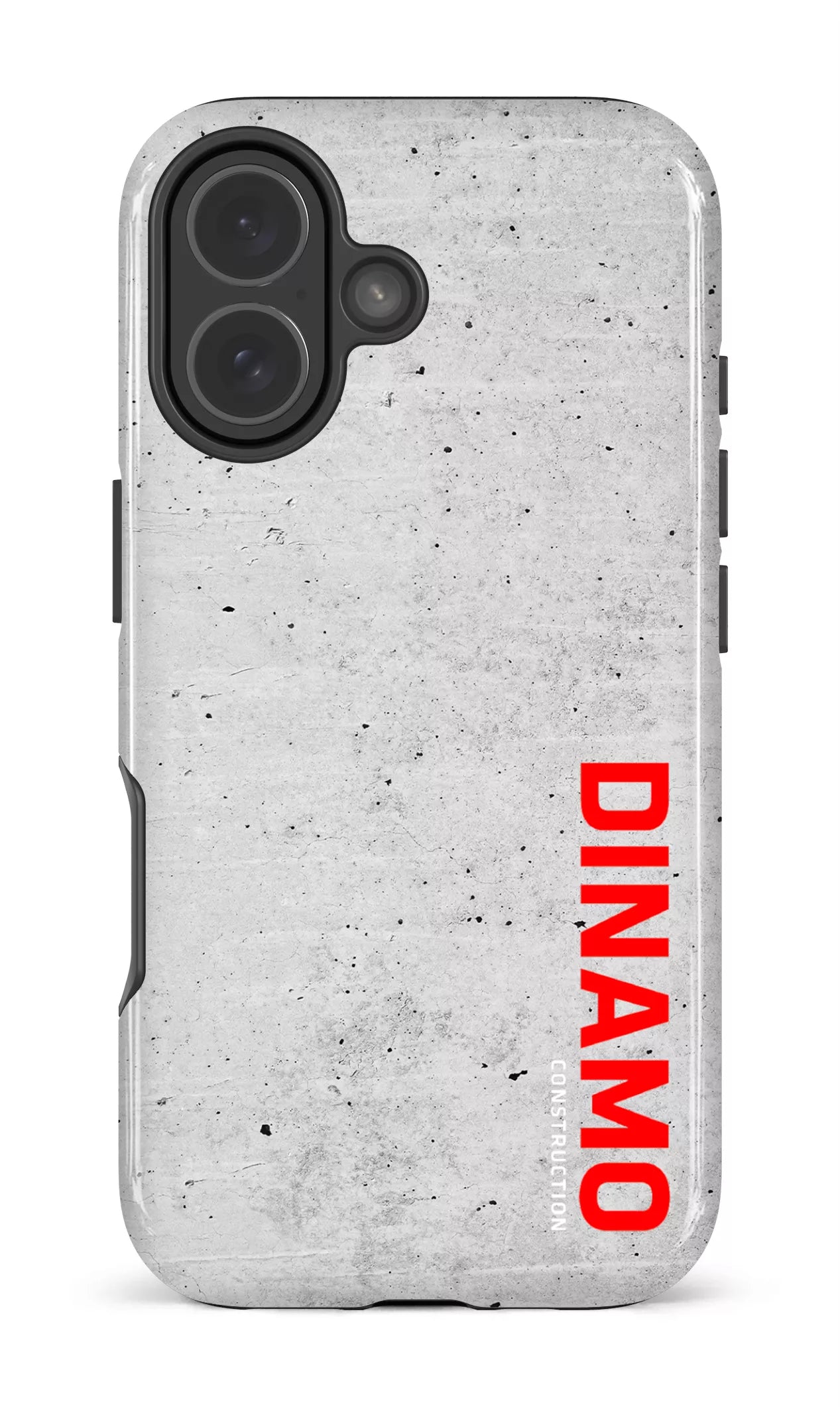 iPhone 17 Impact Case Dinamo Gris x Logo Rouge -