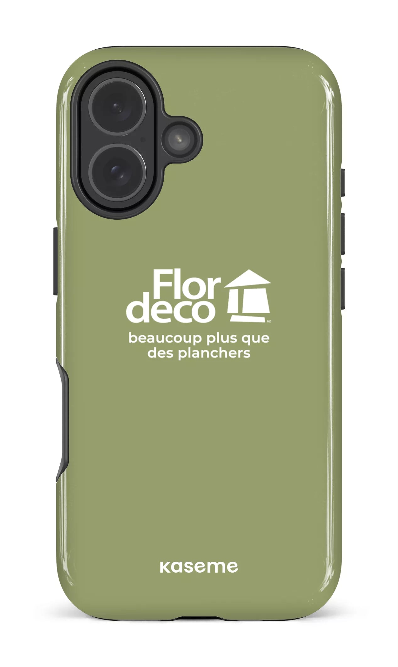 iPhone 17 Impact Case Flordeco logo Sauge -