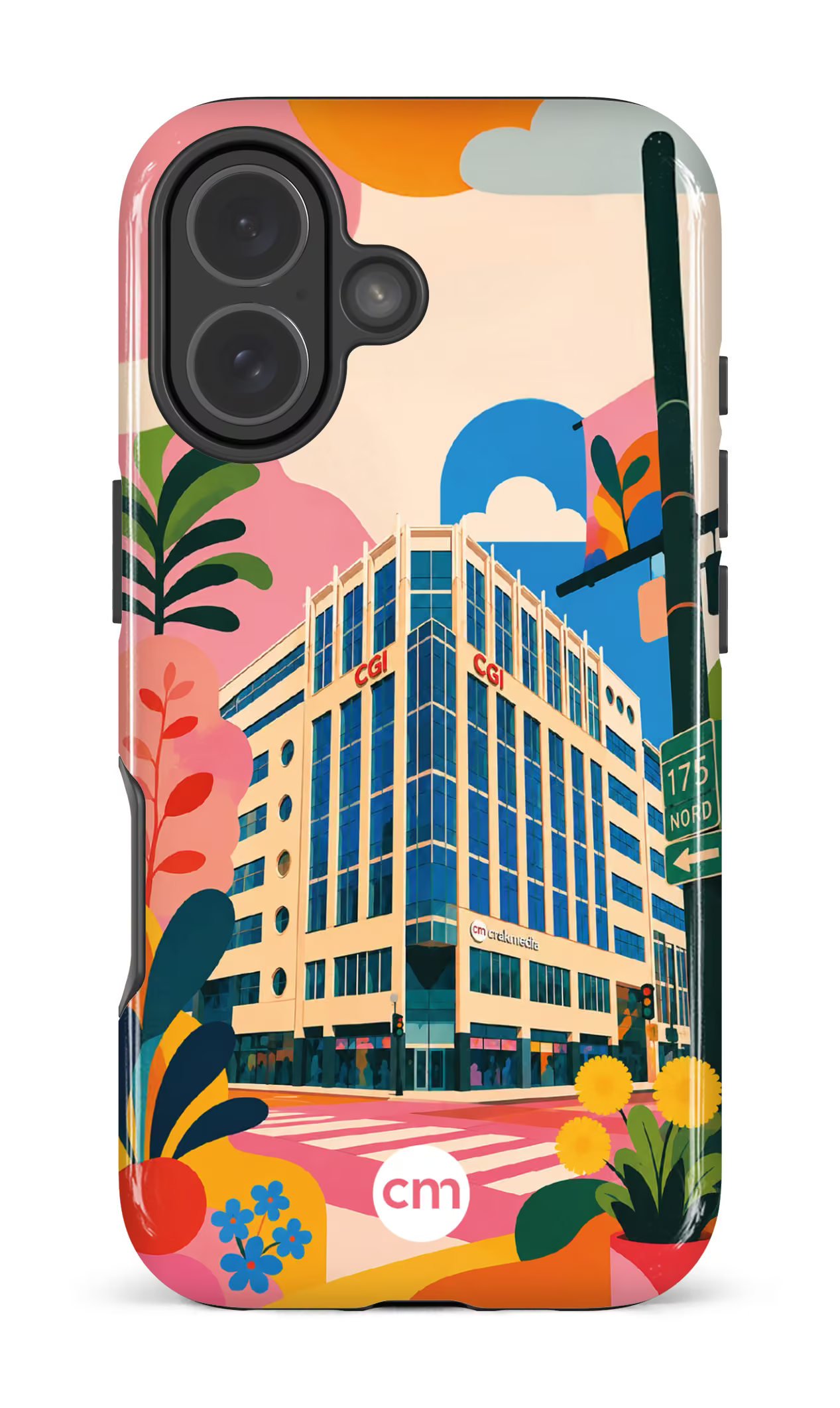 iPhone 17 Impact Case Funky Building Crakmedia -