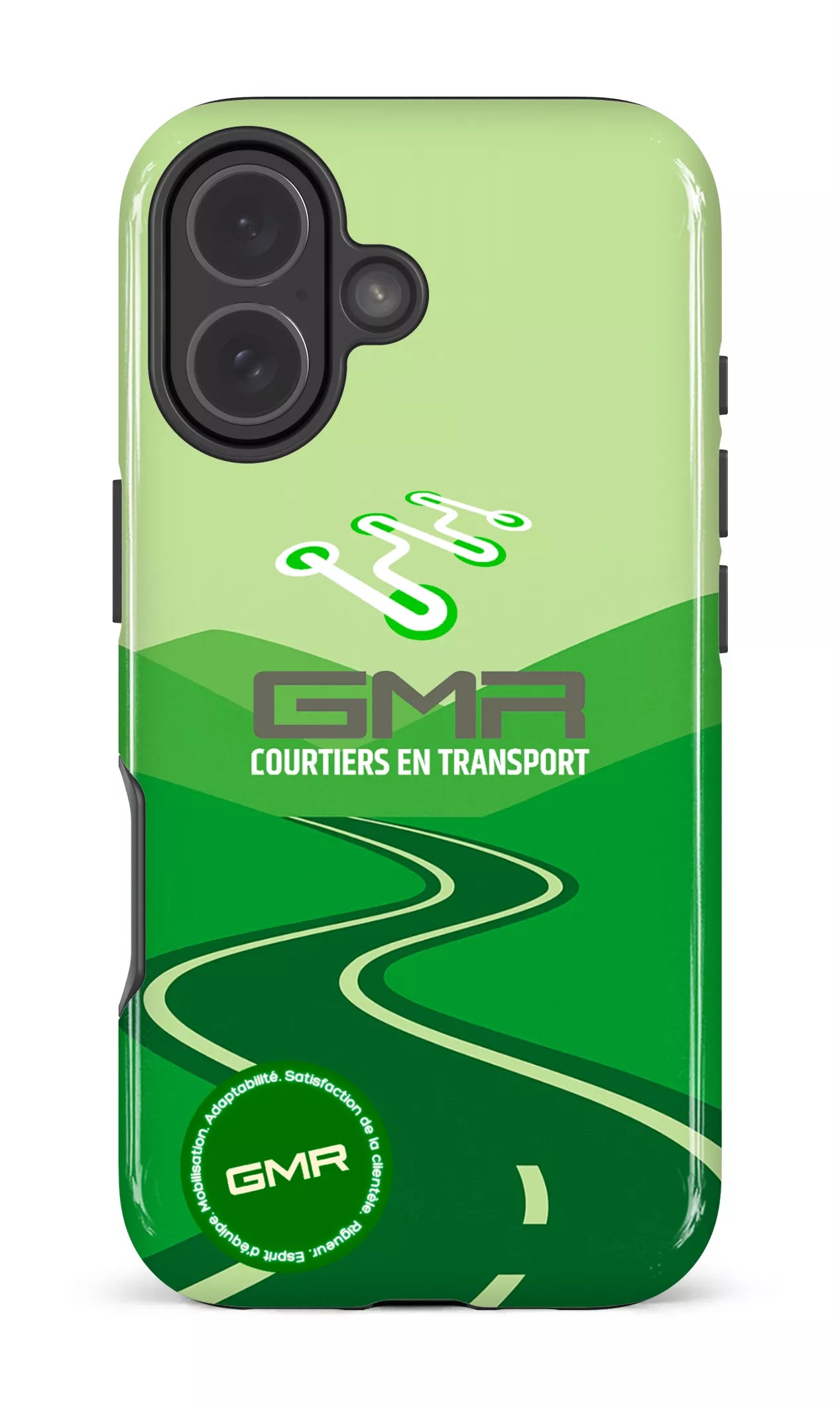 iPhone 17 Impact Case GMR Route Vert -