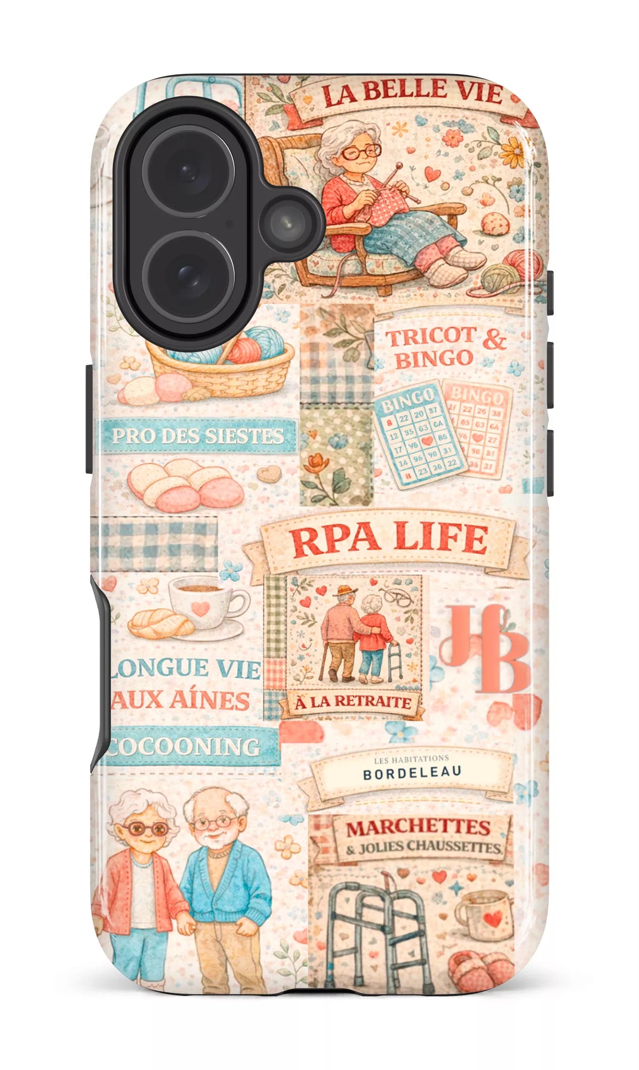iPhone 17 Impact Case HB Courtepointe -
