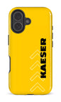 iPhone 17 Impact Case Kaeser Flèches Jaune -