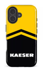 iPhone 17 Impact Case Kaeser Noir et Jaune -