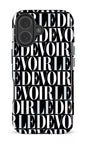 iPhone 17 Impact Case Le Devoir — Gros logos -