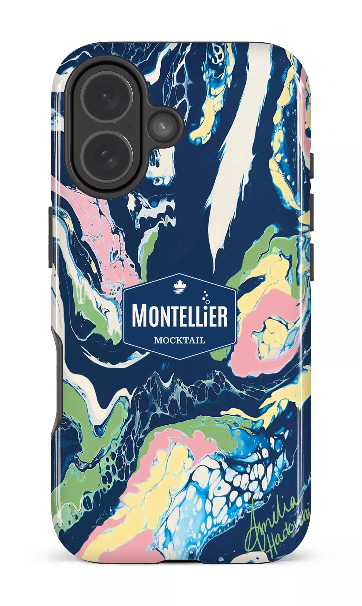 iPhone 17 Impact Case Montellier Mocktail x Amélia Hadouchi -