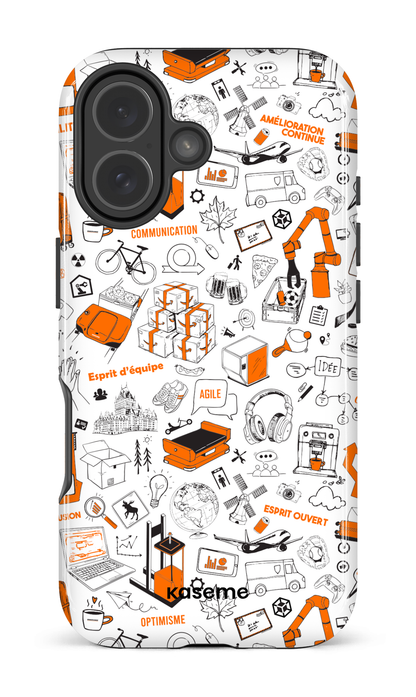 iPhone 17 Impact Case Murale Vanderlande -