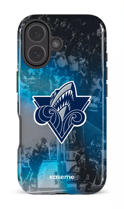 iPhone 17 Impact Case Océanic Logo & Foule -