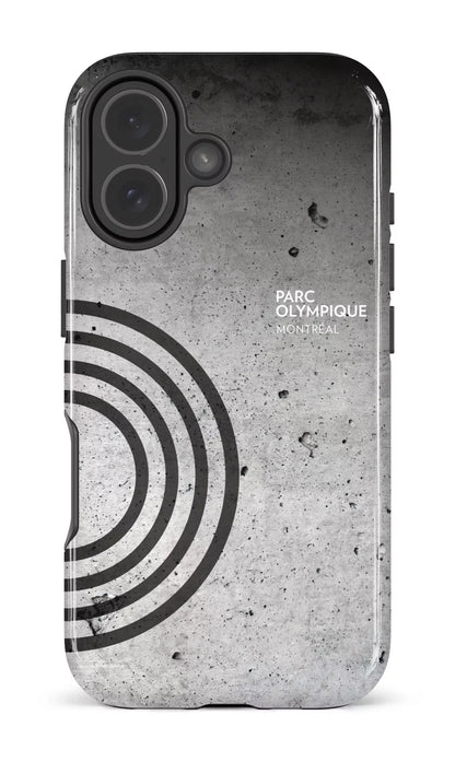 iPhone 17 Impact Case Parc Olympique - Texture Béton -