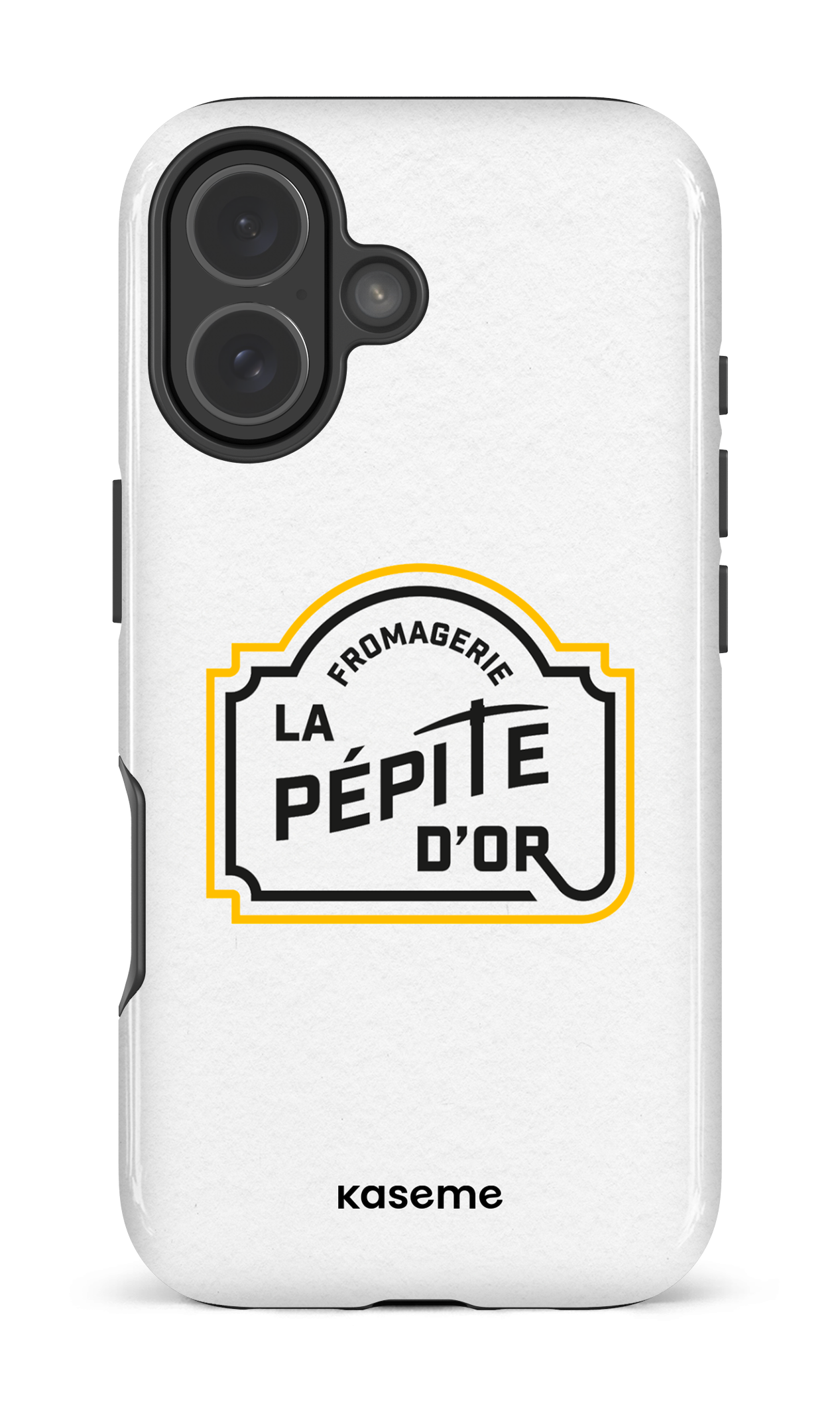 iPhone 17 Impact Case Pépite Blanc -