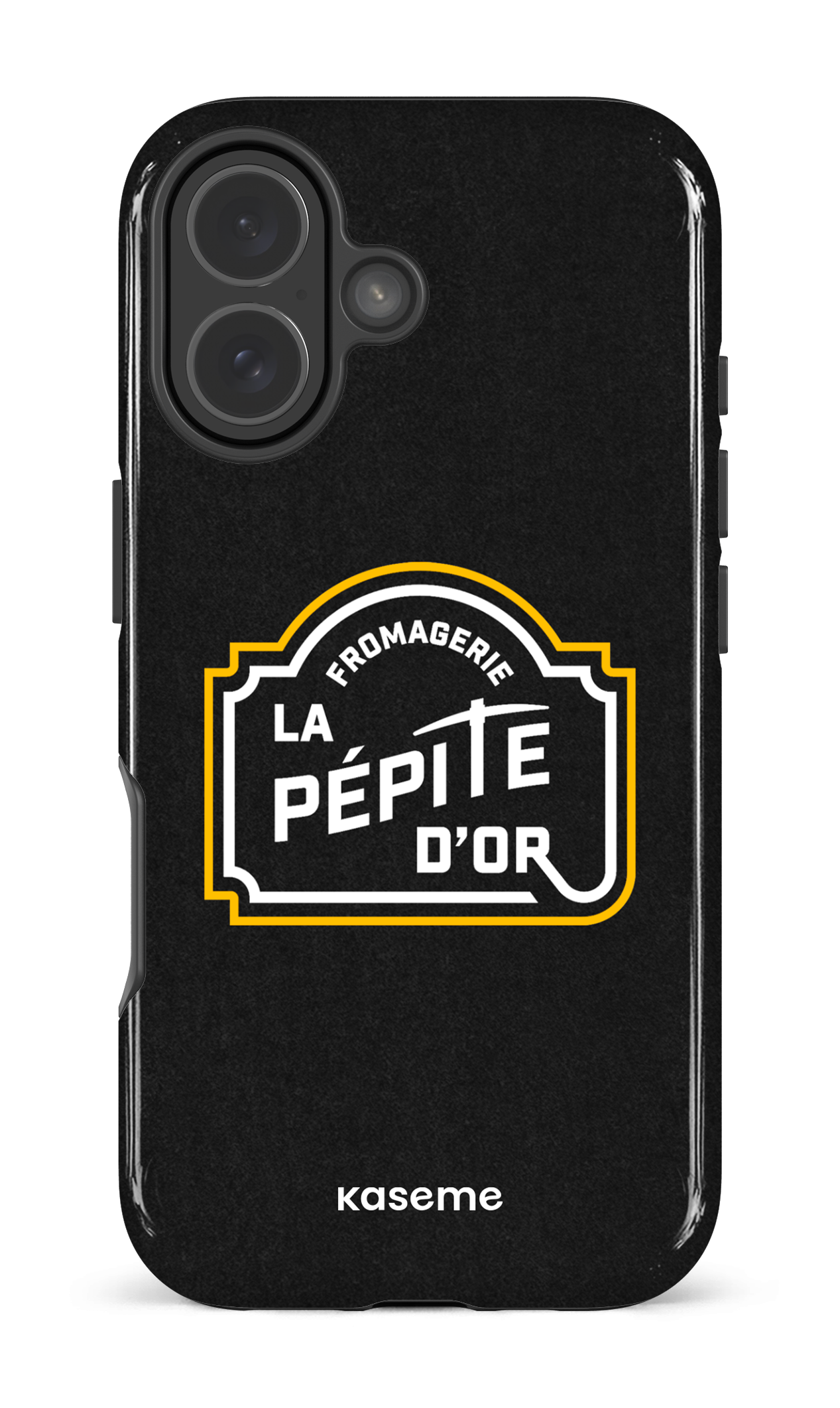 iPhone 17 Impact Case Pépite Noir -