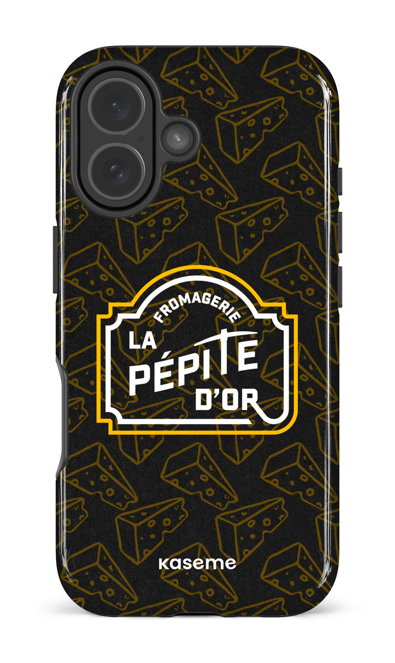iPhone 17 Impact Case Pépite x Fromages Noir -
