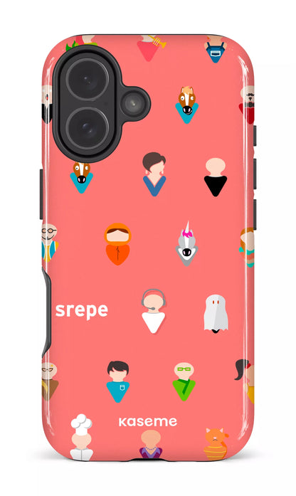 iPhone 17 Impact Case Personnages Saumon -