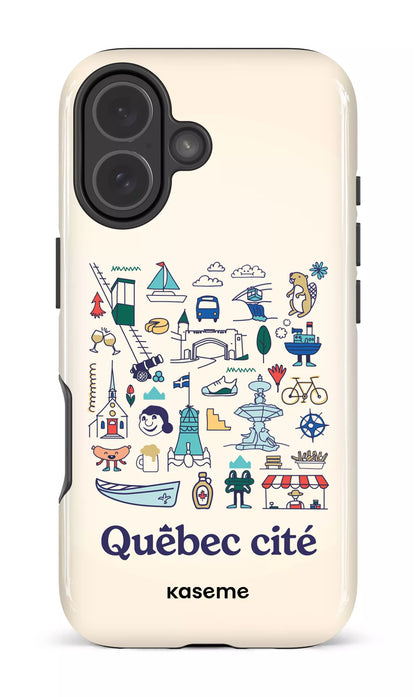iPhone 17 Impact Case Québec illustré -