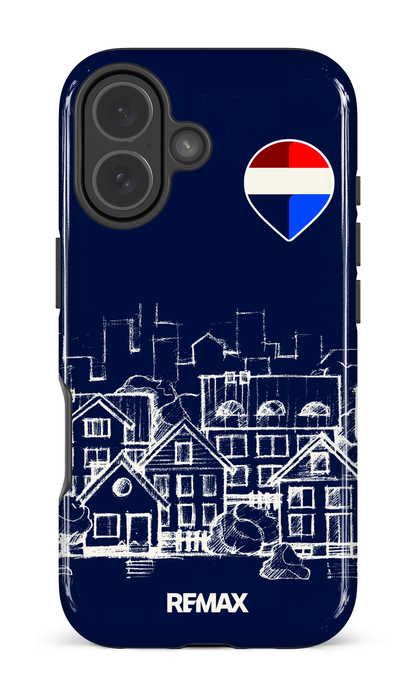 iPhone 17 Impact Case Remax Sketch Bleu -