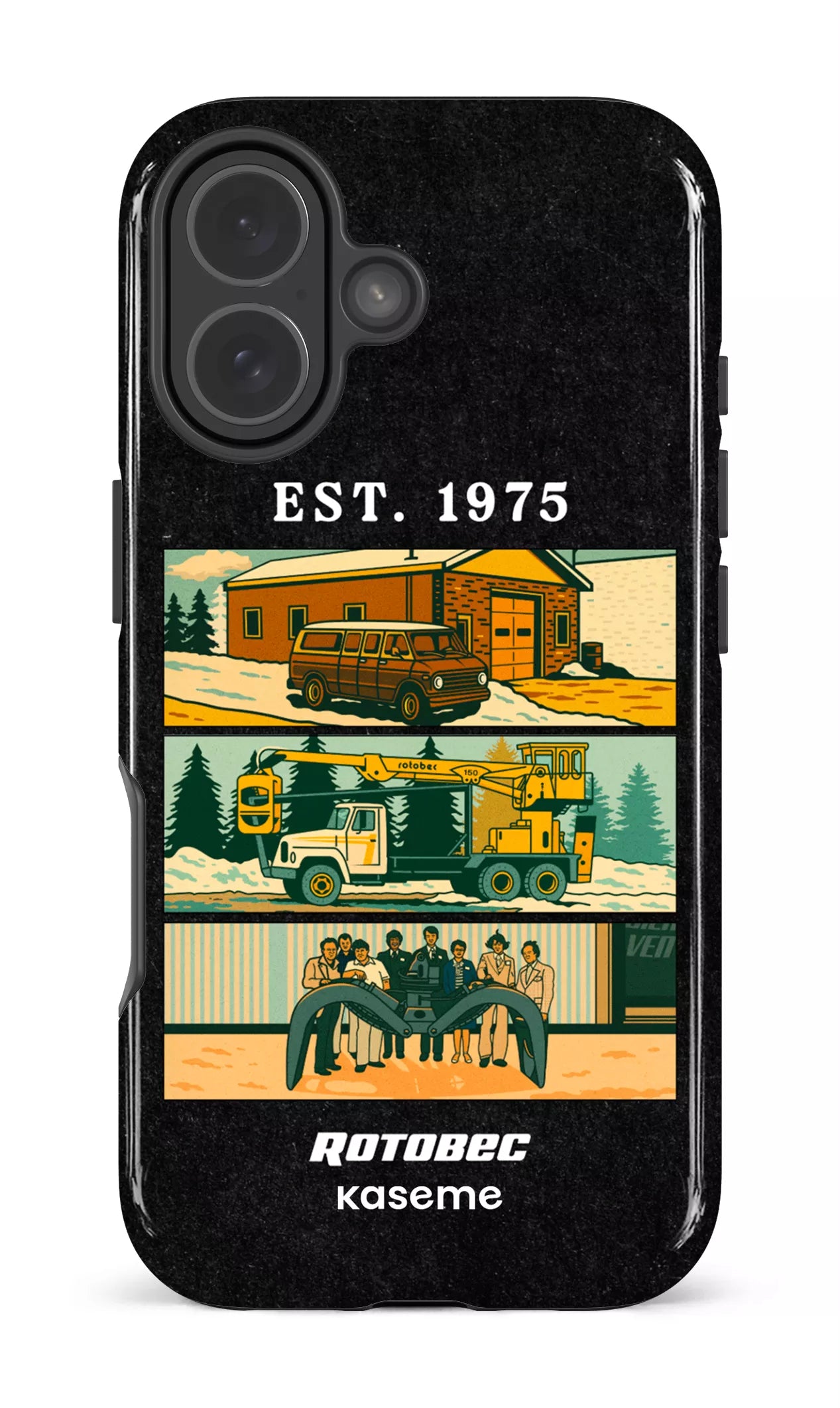 iPhone 17 Impact Case Rotobec Est. 1975 -
