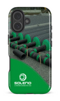 iPhone 17 Impact Case Soleno tuyaux vert x vague -