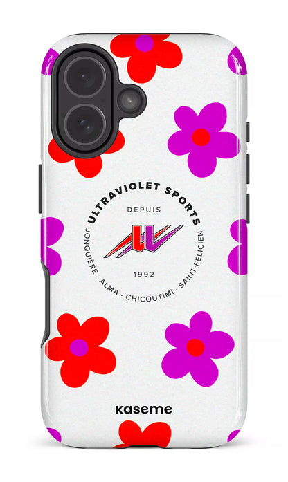 iPhone 17 Impact Case UltraViolet Fleurs -