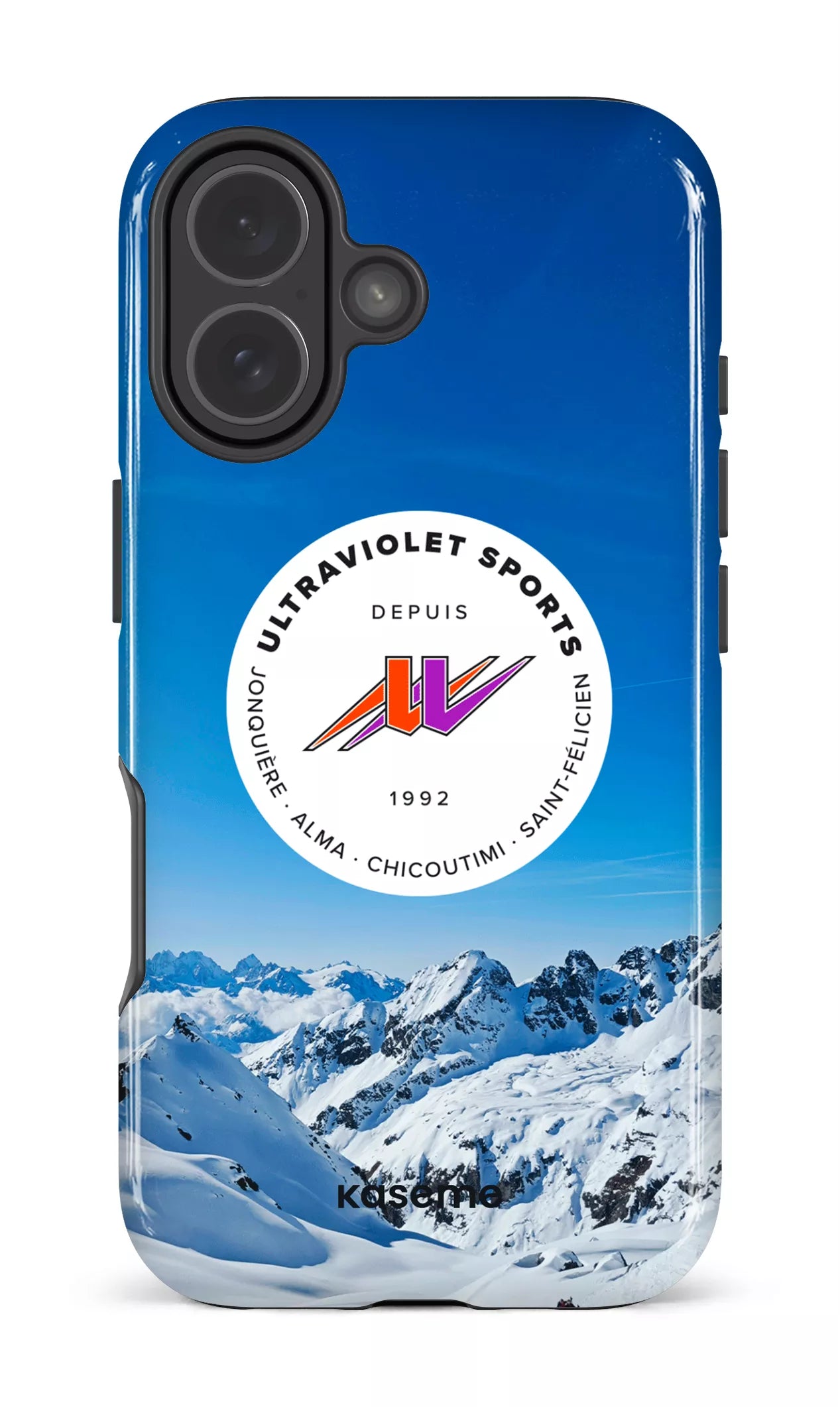 iPhone 17 Impact Case UltraViolet Montagnes -