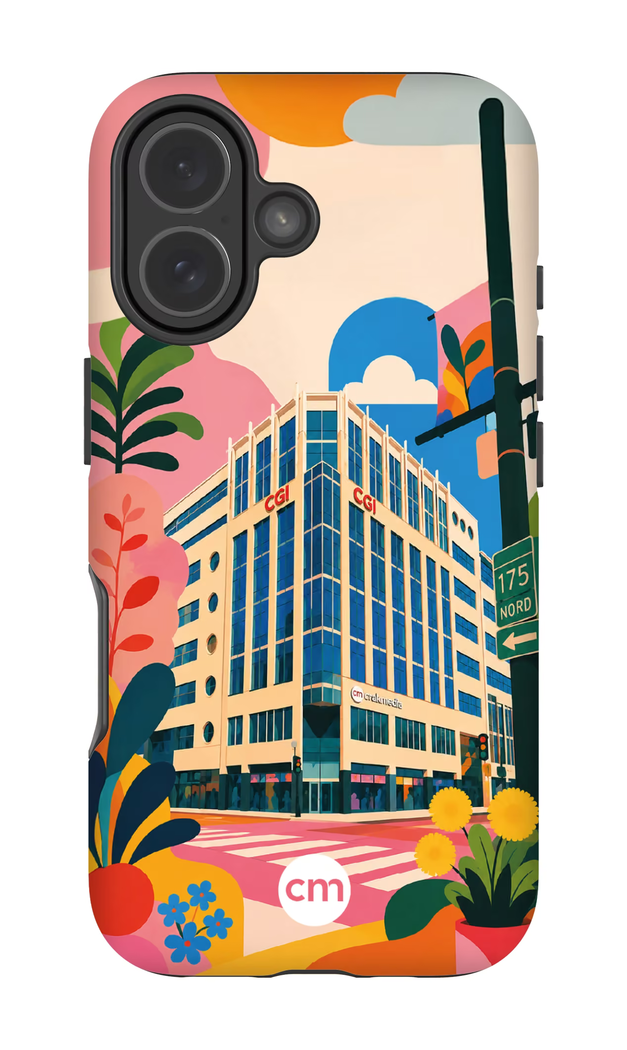 iPhone 17 Impact (Matte) Funky Building Crakmedia -