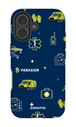 iPhone 17 Impact (Matte) Icônes bleu Paraxion -