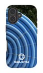iPhone 17 Impact (Matte) Soleno tuyau bleu -